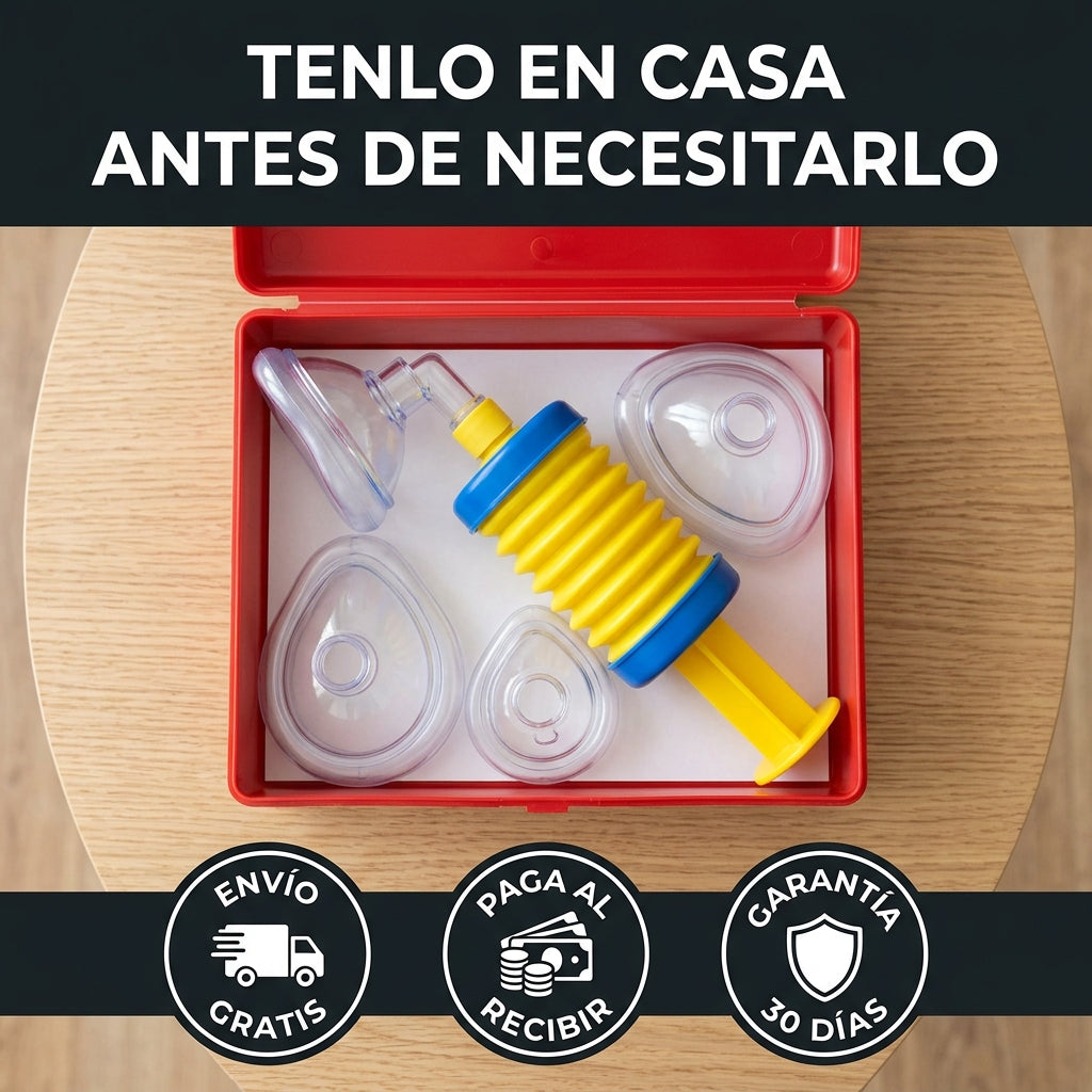 Botiquín Mascarilla Anti Asfixia Pro