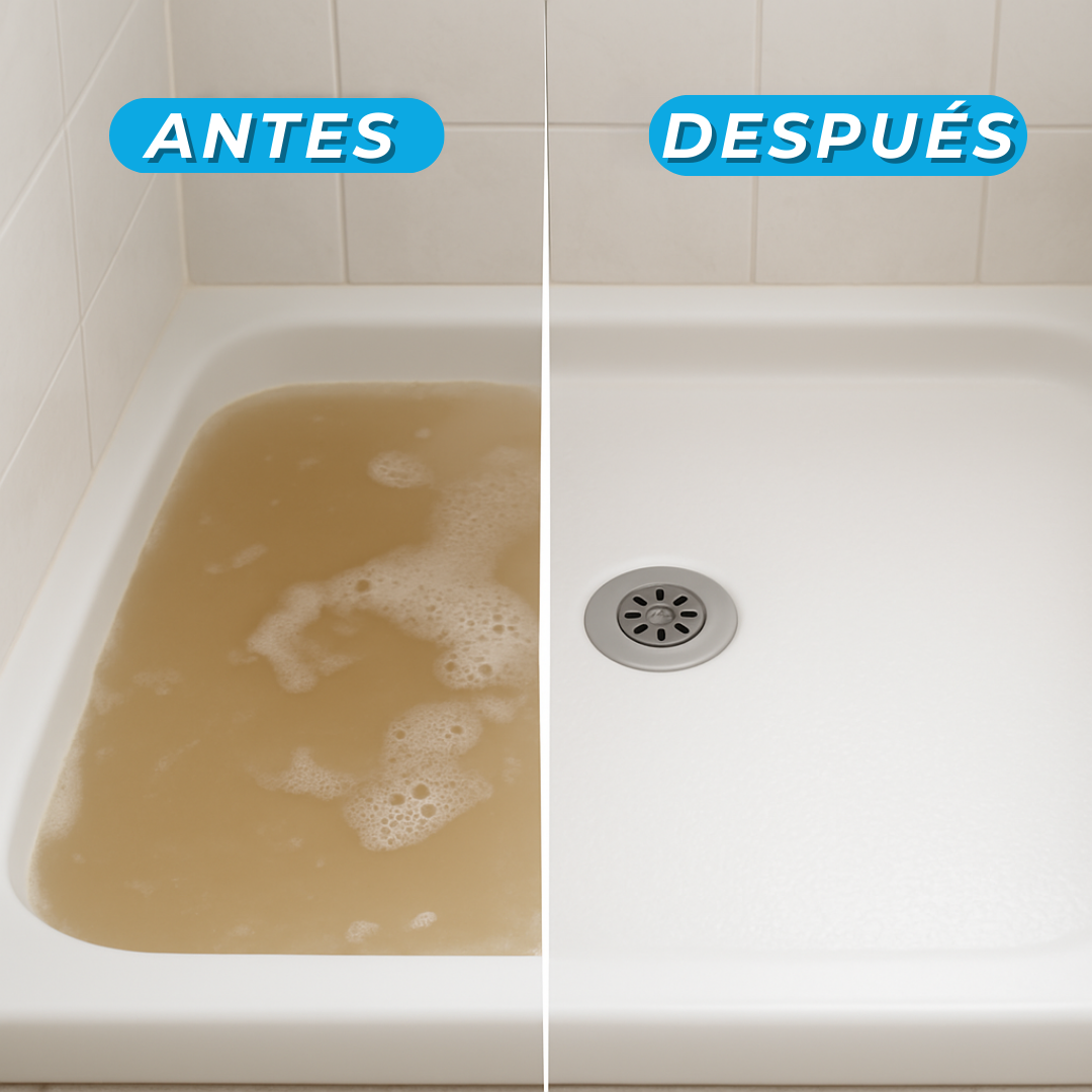 Polvo Limpiador de Drenaje x3pcs — Acción Rápida y Segura 🚿⚙️