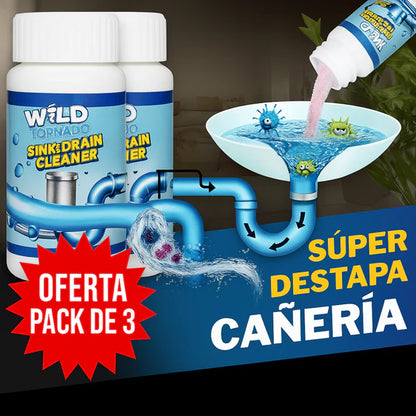 Polvo Limpiador de Drenaje x3pcs — Acción Rápida y Segura 🚿⚙️