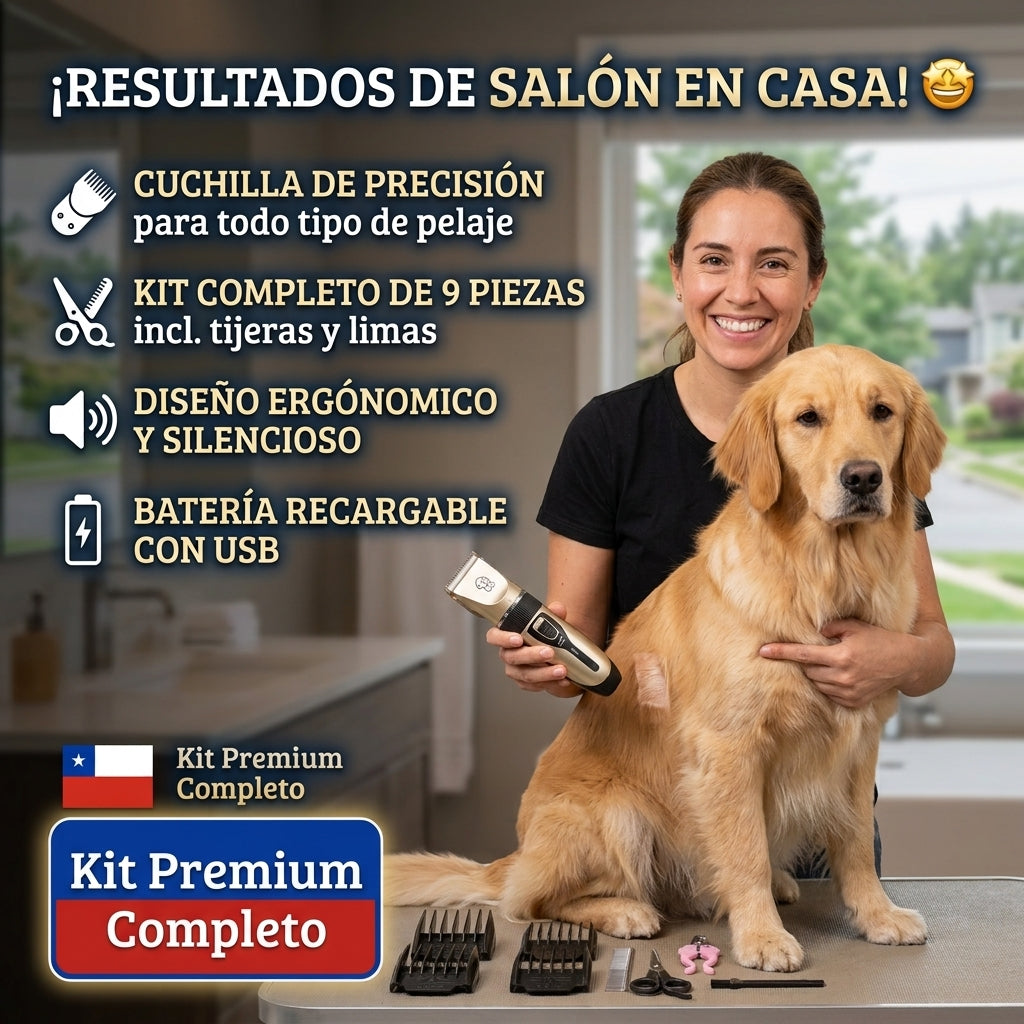 Kit Profesional Cortadora Pelo Mascota