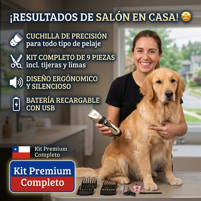 Kit Profesional Cortadora Pelo Mascota