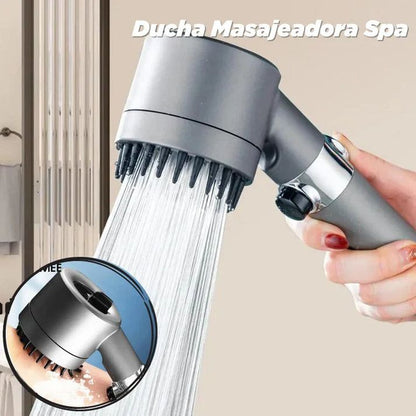 Cabezal de Ducha Spa Premium 3 Modos ⭐