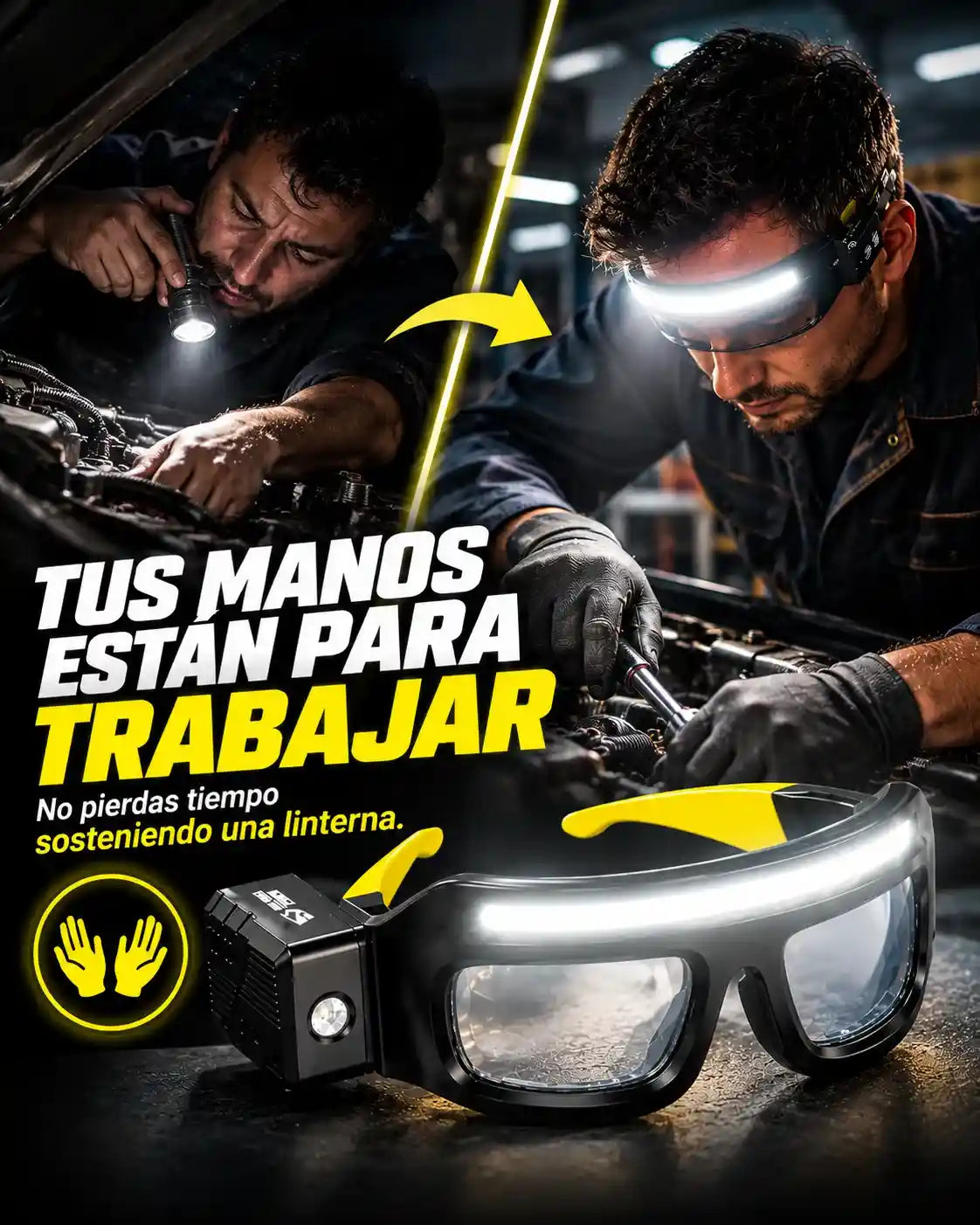 Tus manos están para trabajar