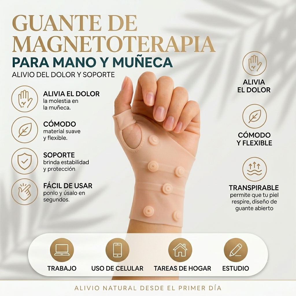 Guante de Protección Anti Tendinitis