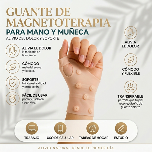 Guante de Protección Anti Tendinitis