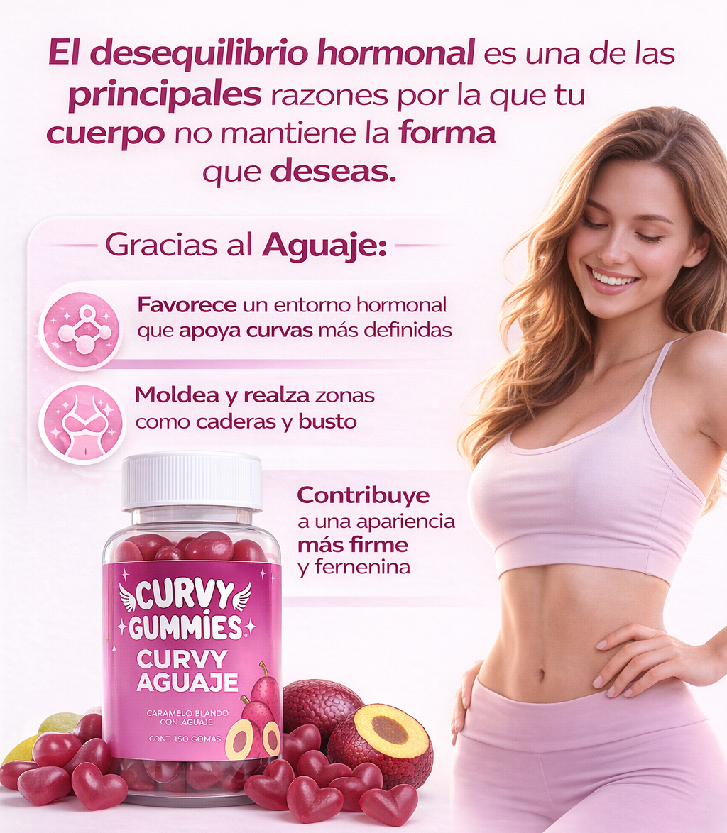 🍑✨ CURVY GUMMIES – Gomitas de Pitahaya para Silueta y Bienestar 💖